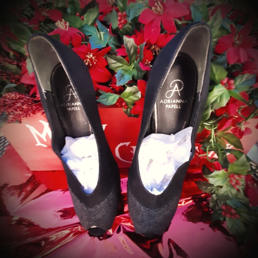 Adrianna Papell Suede Ladies Shoes